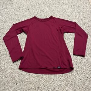Patagonia Midweight Capilene Crewneck Baselayer S Purple Outdoor Gorpcore Hike
